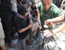 23 شهيدا في قصف الاحتلال مدينتي غزة وخان يونس