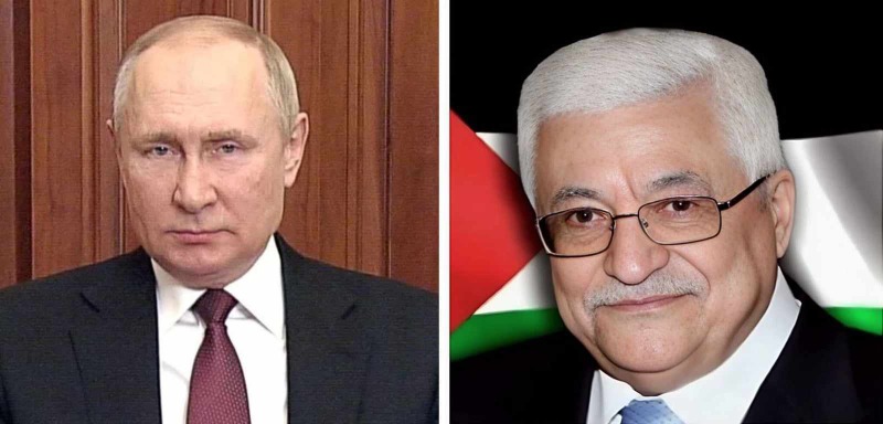 اتصال هاتفي بين الرئيس عباس ونظيره الروسي