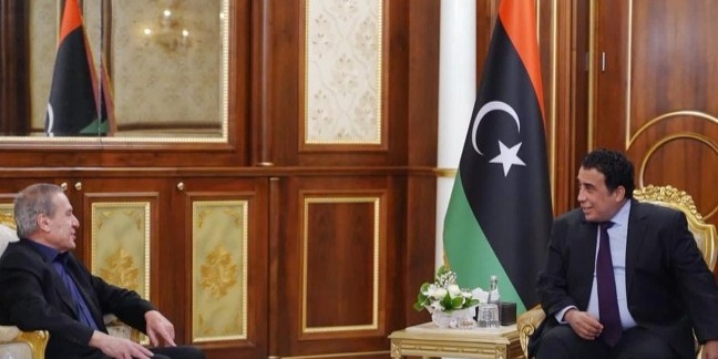 أبو ردينة يطلع رئيس المجلس الرئاسي الليبي على آخر التطورات الفلسطينية
