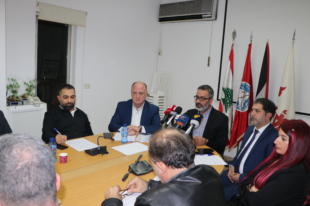 بيان مشترك من المكاتب الإعلامية في عدد من الأحزاب اللبنانية