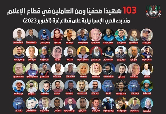 نقابة الصحفيين الفلسطينيين: استشهاد الصحفي الشافعي يسلّط الضوء على معاناة الصحفيين الجرحى