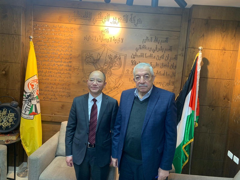 العالول يبحث مع السفير الصيني آخر التطورات الفلسطينية