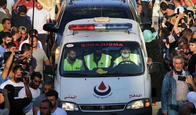 "الهيئة الصحية الاسلامية" تزف 3 شهداء على طريق القدس