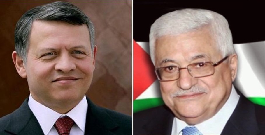 اتصال هاتفي بين الرئيس عباس والعاهل الأردني