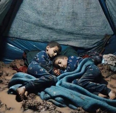 اليونيسيف: النوم في قطاع غزة مثل الرقود في التابوت