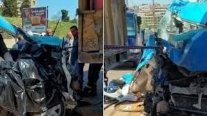 بالصور: قتيلة وجريح بحادث سير مروع في بحمدون