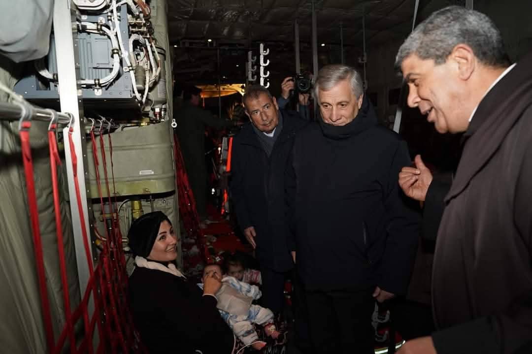 د.  خوري يشارك باستقبال مرضى غزة في روما.. ويشيد بالدور الإنساني لإيطاليا