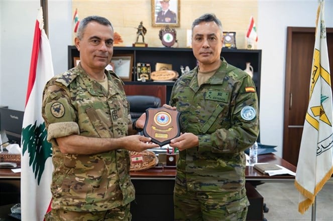 لقاءات تعاون بين قيادة القطاع الشرقي لـ"اليونيفيل" والجيش اللبناني