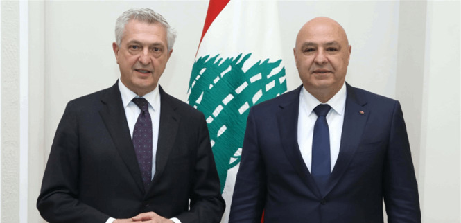 الرئيس عون للمفوض السامي غراندي: لبنان متمسك بعودة النازحين السوريين
