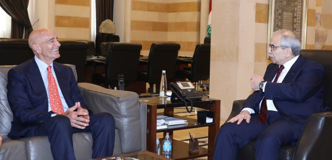 الرئيس سلام يستقبل براك: تأكيد على الاستقرار وسيادة لبنان