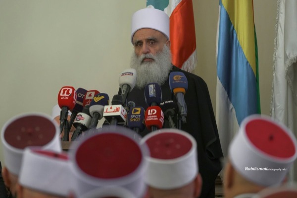 رسالة من شيخ العقل إلى رؤساء الدول الراعية لوضع سوريا