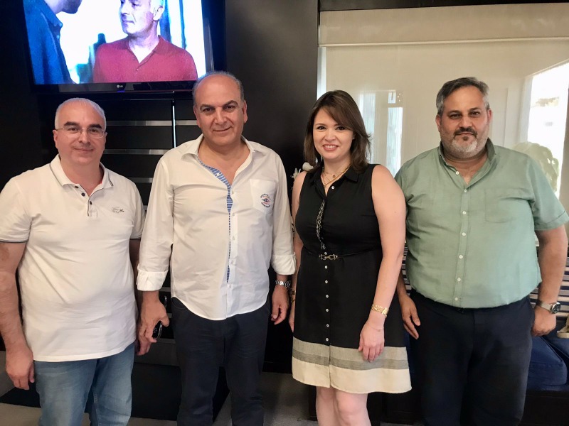 مرعي أبو مرعي يستقبل المهندسة آية البلولي
