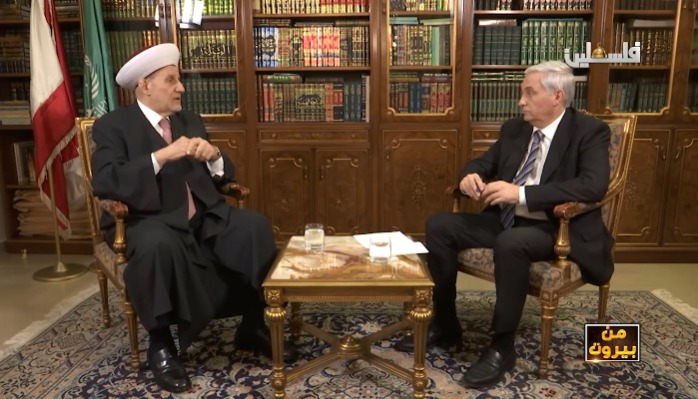 فيديو - هيثم زعيتر يستضيف المُفتي الشعار، حول "الفلسطيني ينشر ثقافة السلام ومحاربة الإرهاب" 11-06-2019
