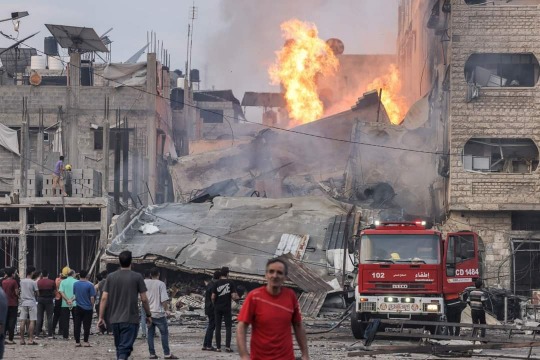 بالصور: الدمار الكبير في غزة في ظل استمرار العدوان عليه
