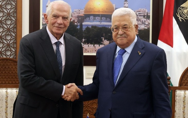 الرئيس عباس  يستقبل الممثل الأعلى للسياسة الأوروبية