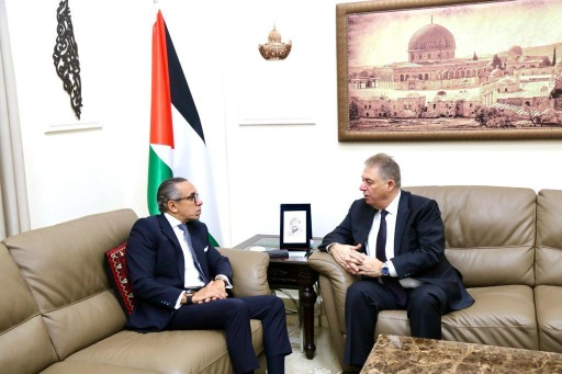 ​السفير دبور يستقبل السفير المصري في لبنان