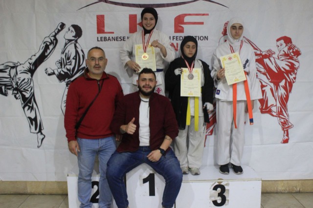 نادي الهدى الرياضي حارة صيدا يشارك في المرحلة الأولى من بطولة لبنان في الكيوشنكاي ويحرز عدداً من المراكز