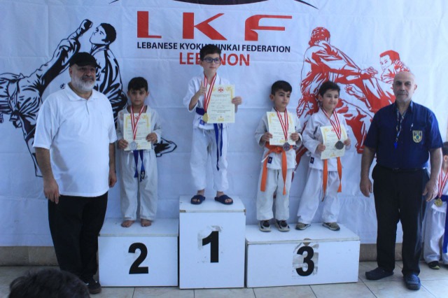 نادي الهدى الرياضي حارة صيدا يشارك في المرحلة الأولى من بطولة لبنان في الكيوشنكاي ويحرز عدداً من المراكز