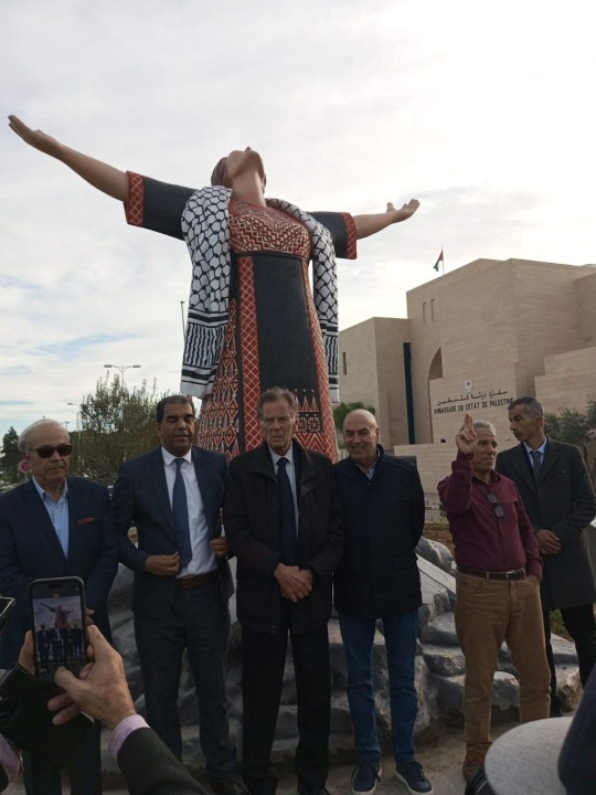افتتاح "مجسم فلسطين" تخليدا لعلاقات الأخوة والتضامن بين الشعبين التونسي والفلسطيني