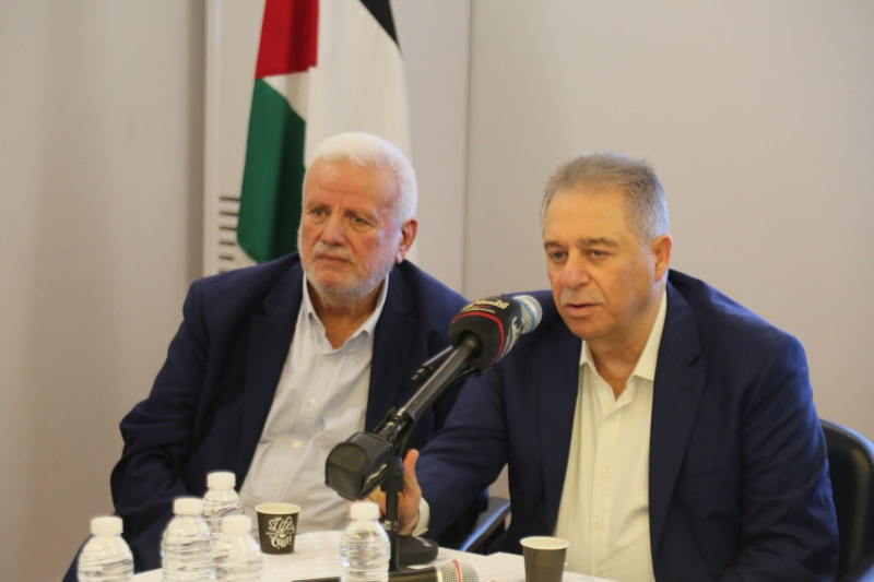 لقاء تضامني مع فلسطين في سفارة دولة فلسطين في بيروت