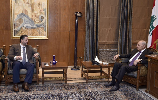 الرئيس بري يناقش زيارة هوكستاين مع بو صعب ويلتقي عددًا من الوزراء