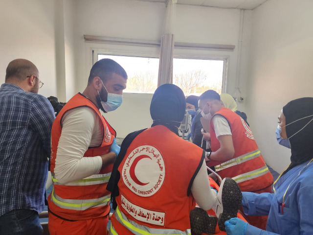 مناورة مشتركة بين وحدة الإسعاف والطوارئ والصليب الأحمر اللبناني و"مستشفى المنية الحكومي" على صعيد منطقة الشمال