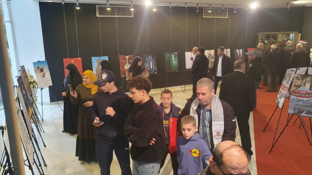 بالصور: معرض "طوفان الفن" في صيدا برعاية المستشارية الثقافية الإيرانية