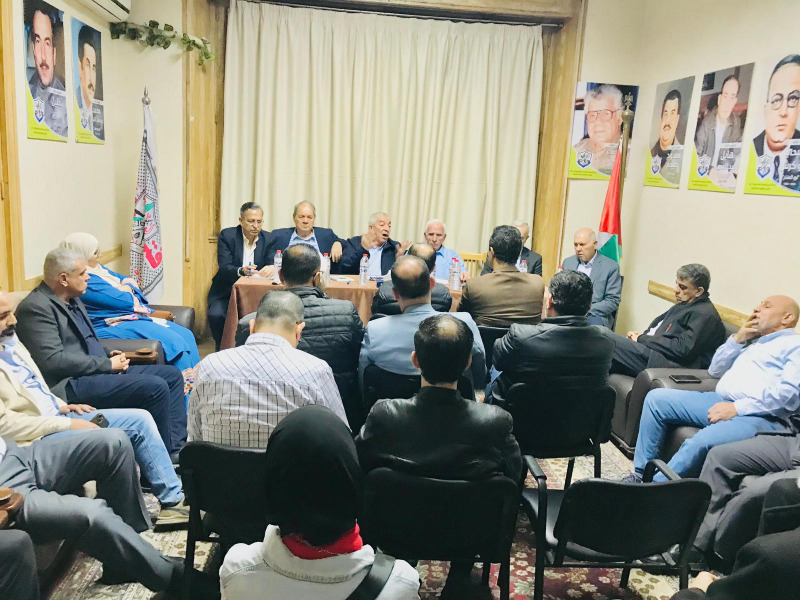 وفد" فتح" يعقد لقاءً مع الأكاديميين وكوادر الحركة في القاهرة