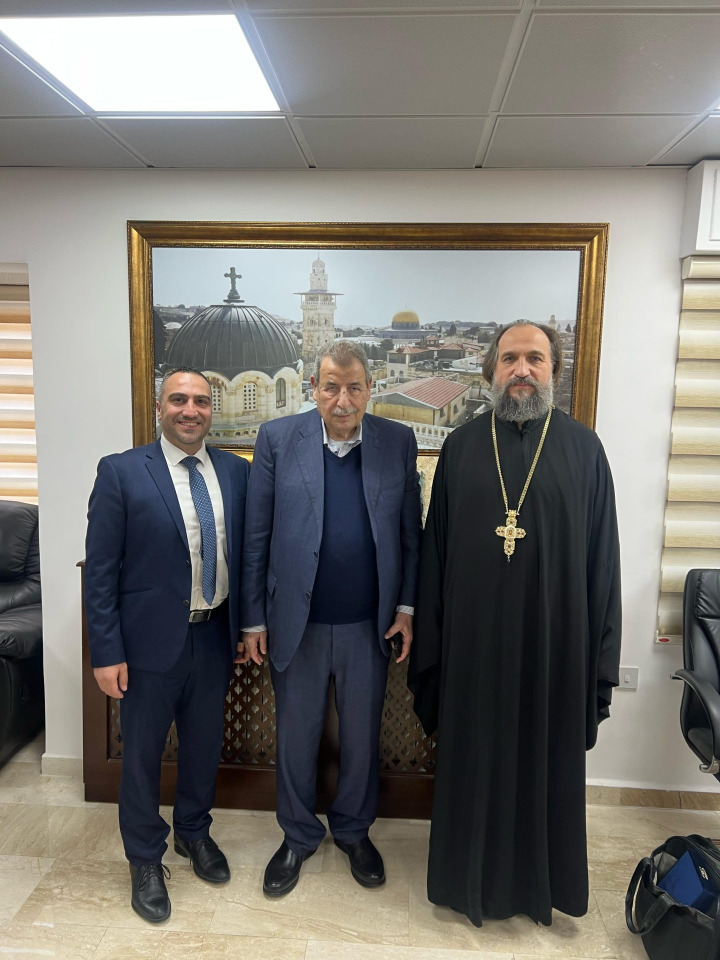 د. خوري يلتقي رئيس "البعثة الروحية الروسية": تصعيد خطير يهدد الحقوق الفلسطينية والوجود المسيحي في فلسطين