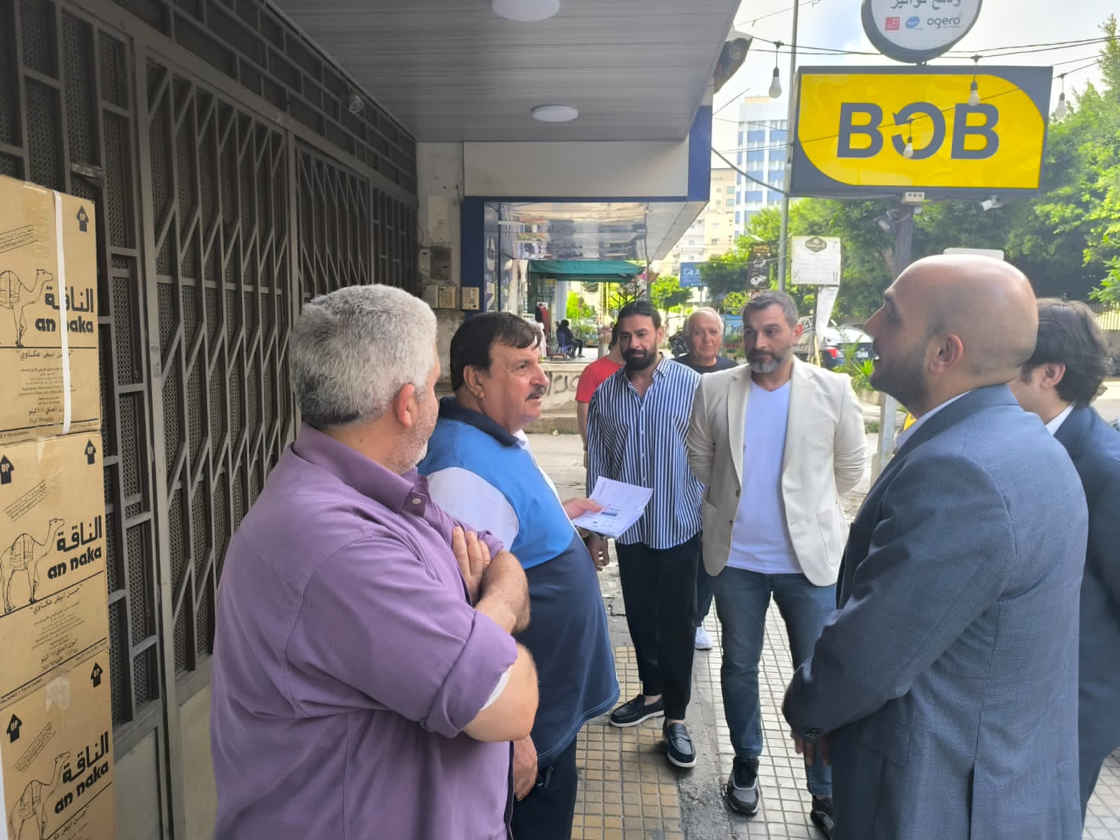 لقاء انتخابي حاشد لرئيس لائحة "صيدا بدها ونحنا قدها" الصيدلي عمر مرجان وأعضاء اللائحة في سيروب