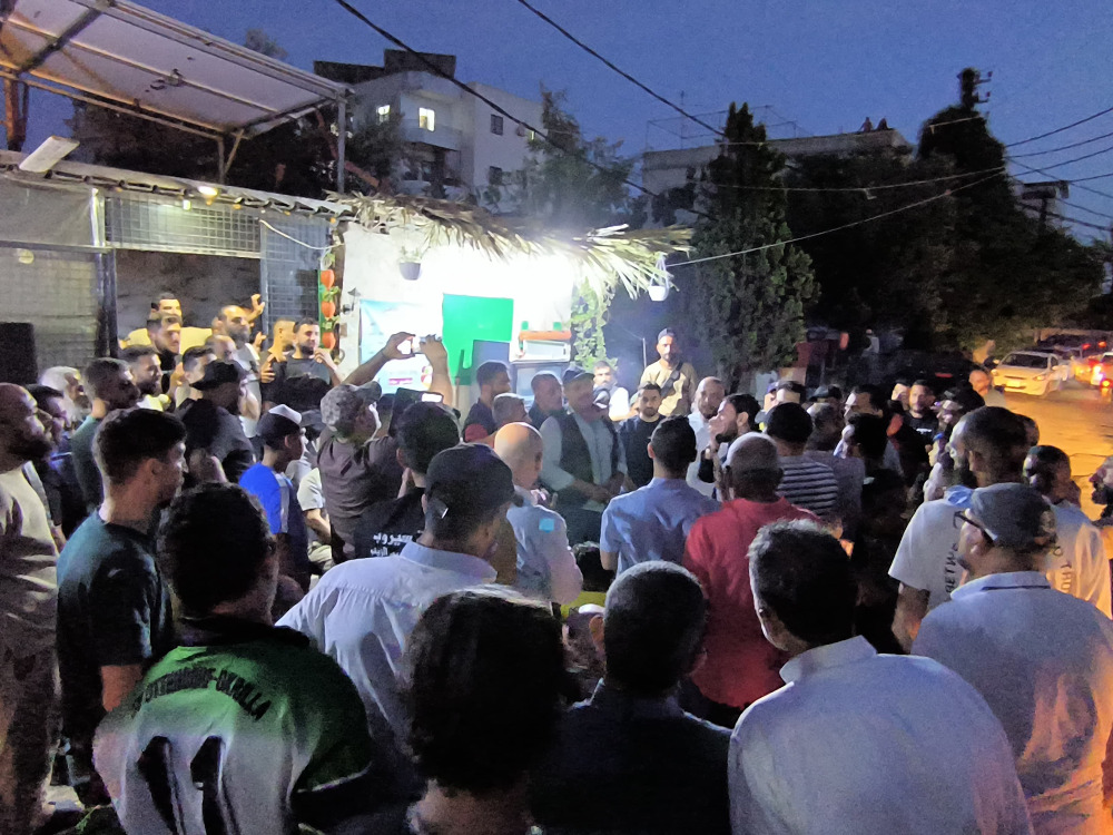 لقاء انتخابي حاشد لرئيس لائحة "صيدا بدها ونحنا قدها" الصيدلي عمر مرجان وأعضاء اللائحة في سيروب