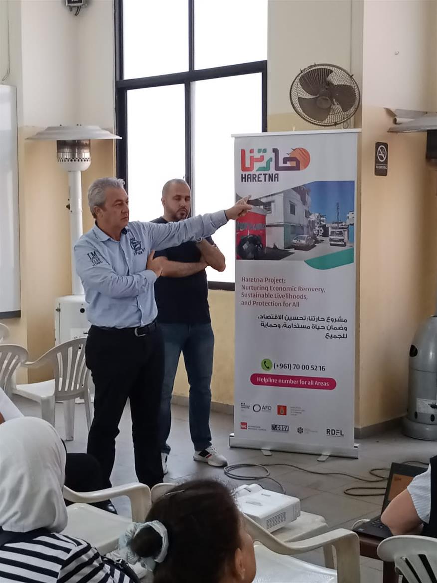 المهندس مصطفى حجازي ينوّه بجهود المشرفين في إتحاد "حارتنا" الإنمائي لمنطقة التعمير