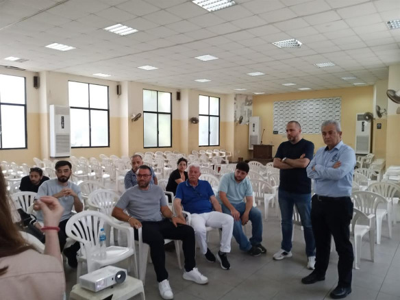 المهندس مصطفى حجازي ينوّه بجهود المشرفين في إتحاد "حارتنا" الإنمائي لمنطقة التعمير