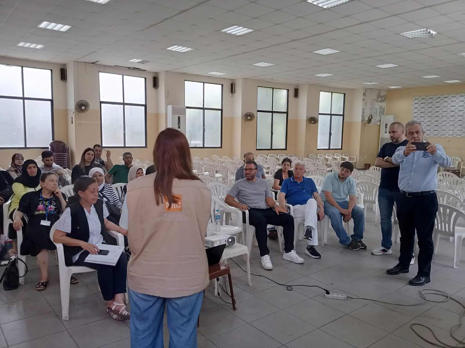 المهندس مصطفى حجازي ينوّه بجهود المشرفين في إتحاد "حارتنا" الإنمائي لمنطقة التعمير
