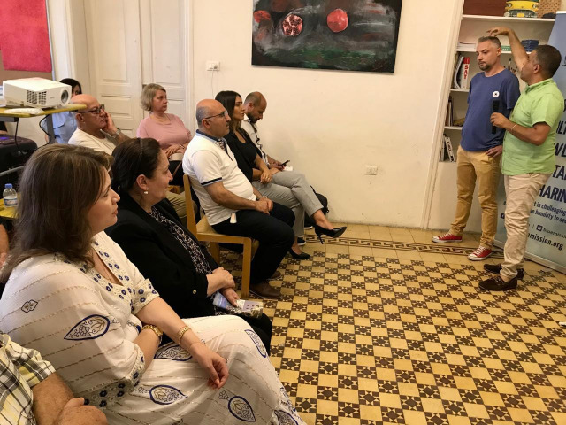 ندوة عن مكافحة المخدرات في جمعية "الرسالة الزرقاء" بالتعاون مع جمعية "لا للمخدرات"