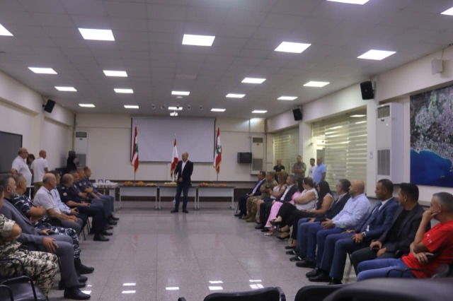 المحافظ ضو يكرّم رؤساء أمنيين وقضائيين في الجنوب: عملنا معًا كعائلة واحدة لخدمة المواطنين