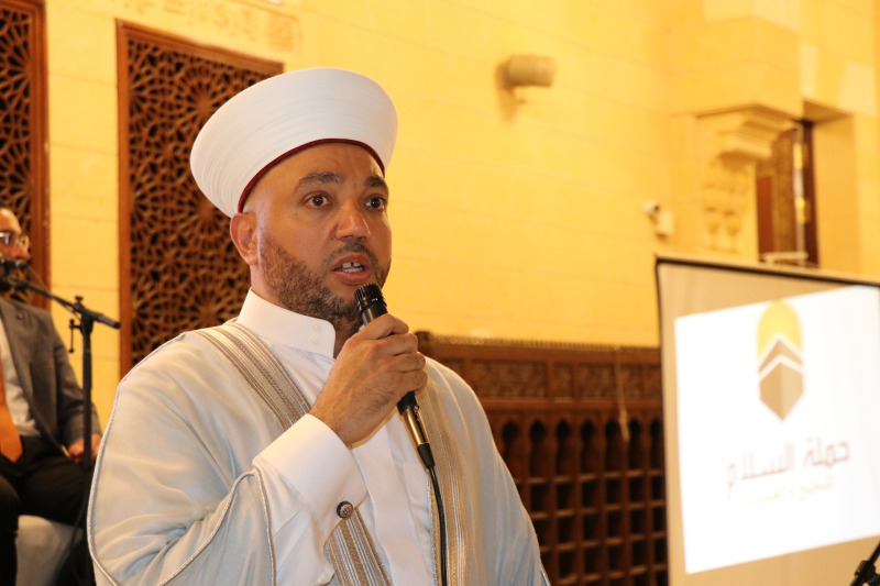 بهية الحريري ترعى تكريم حجاج "حملة السلام" في مجمع مسجد الحاج بهاء الدين الحريري