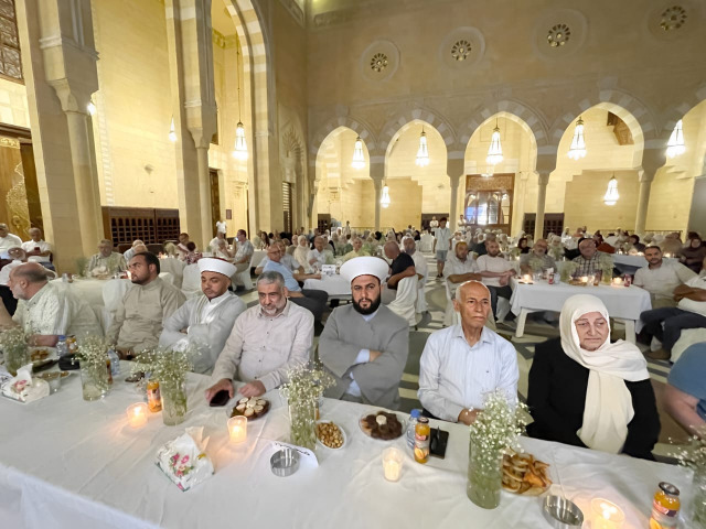 بهية الحريري ترعى تكريم حجاج "حملة السلام" في مجمع مسجد الحاج بهاء الدين الحريري