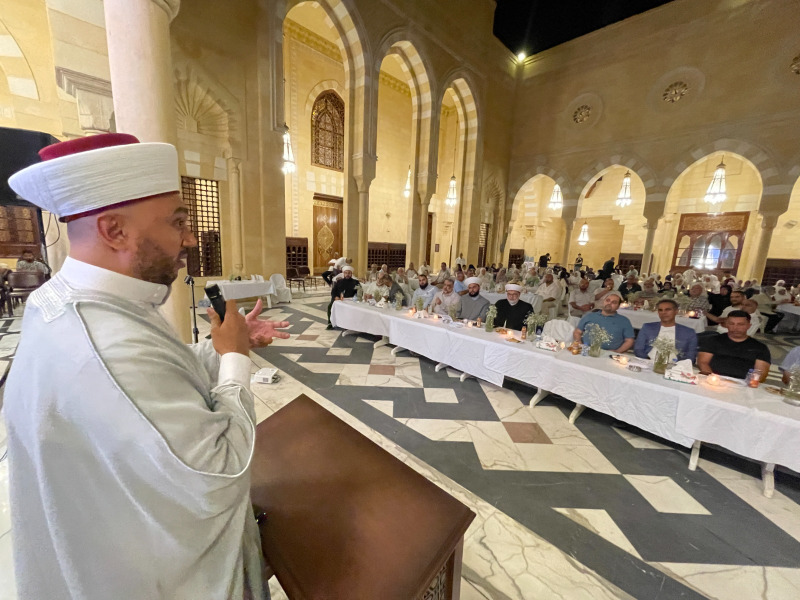 بهية الحريري ترعى تكريم حجاج "حملة السلام" في مجمع مسجد الحاج بهاء الدين الحريري