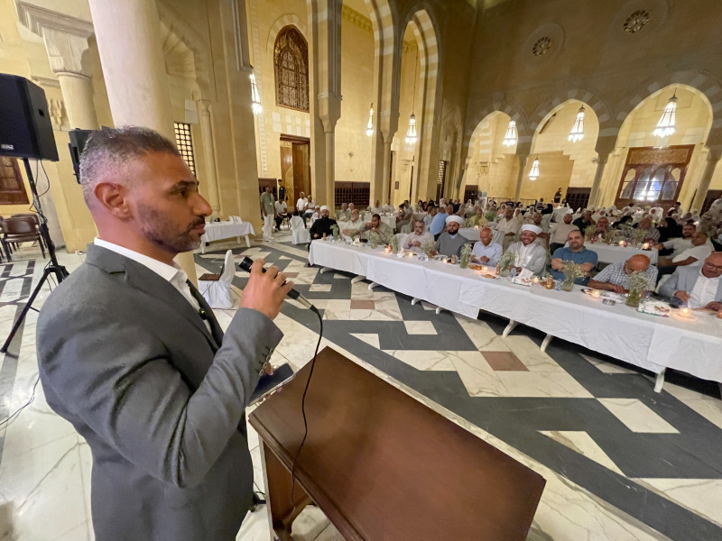 بهية الحريري ترعى تكريم حجاج "حملة السلام" في مجمع مسجد الحاج بهاء الدين الحريري