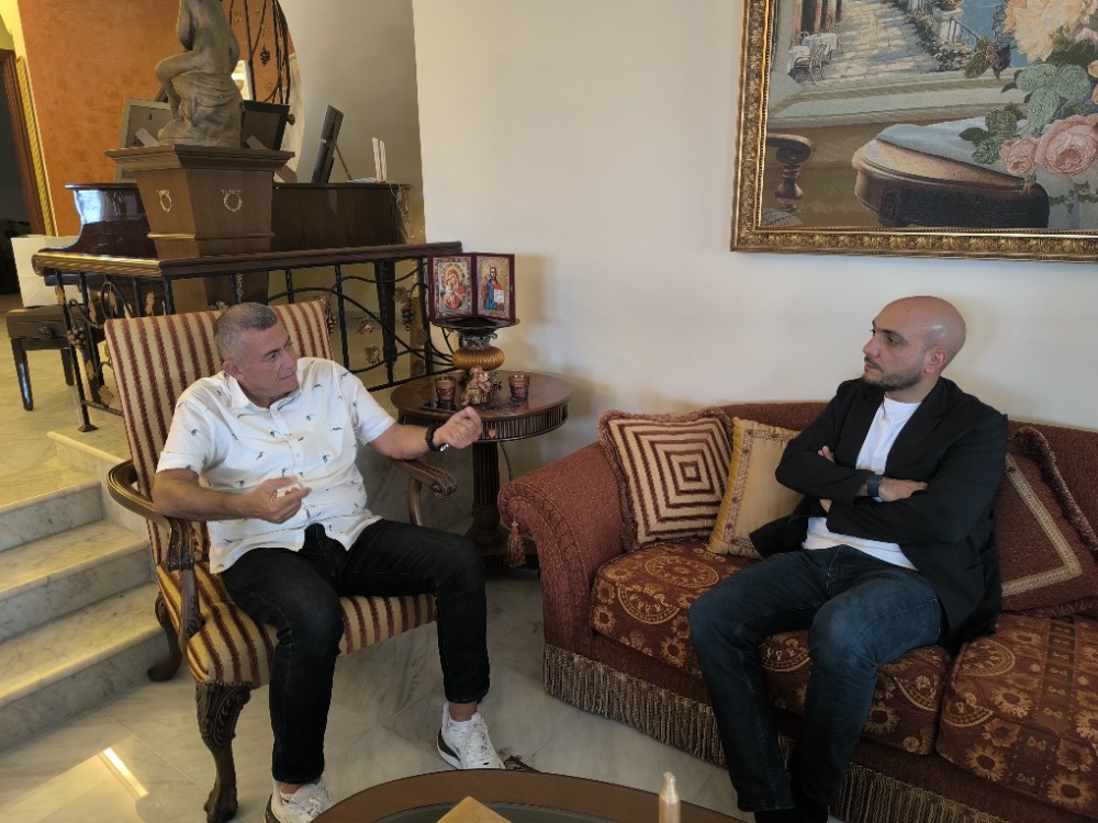 عمر مرجان زار رؤساء بلديات جزين، روم، كفرفالوس و كفرجرة مباركا