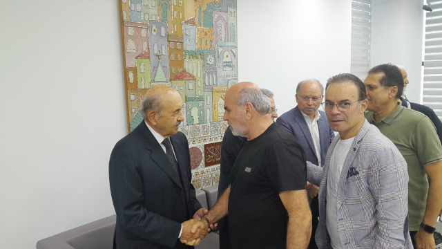 صيدا تشييع المهندس غالب عبد اللطيف الشماع