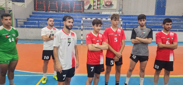 البقاعي يزور معسكر منتخب الصالات الفلسطيني في لبنان