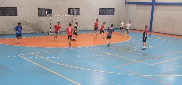 البقاعي يزور معسكر منتخب الصالات الفلسطيني في لبنان