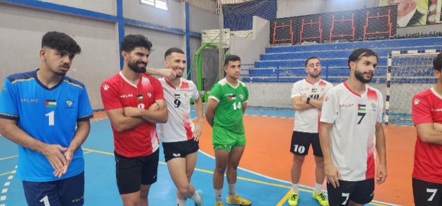 البقاعي يزور معسكر منتخب الصالات الفلسطيني في لبنان