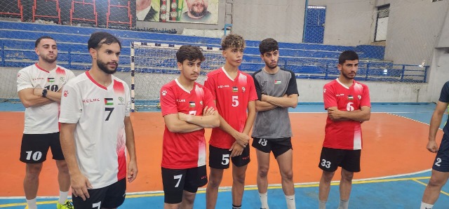 البقاعي يزور معسكر منتخب الصالات الفلسطيني في لبنان