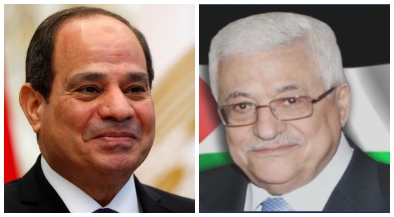 الرئيس عباس يتلقى من نظيره المصري رسالة دعم للقضية