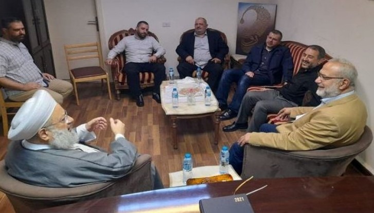 وفد من حزب الله زار البزري وحمود في صيدا وقدم التعازي للنائب سعد