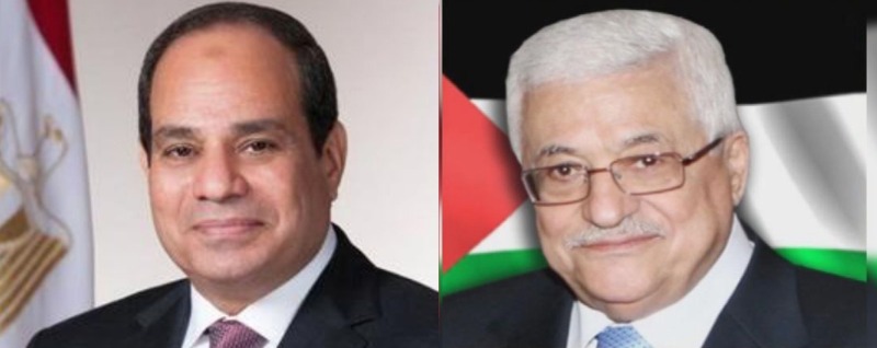 الرئيس عباس يتلقى اتصالا هاتفيا من نظيره المصري