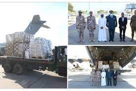 الجيش تسلم 70 طنا من المواد الغذائية مقدمة هبة من قطر